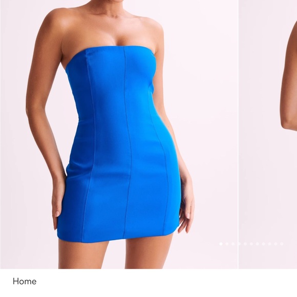 Meshki Maci Dress Cobalt Blue M - Picture 3 of 3